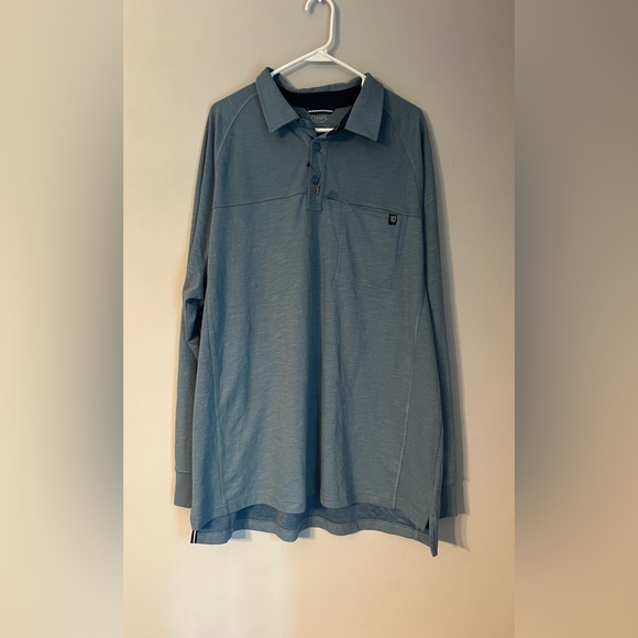 Men’s Chaps long sleeve polo pullover Big and Tall 2xl. NWT. - Picture 1 of 4